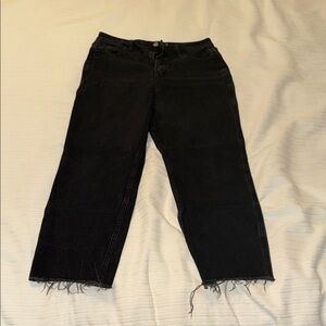 Hollister Women's Black Ankle Jeans
